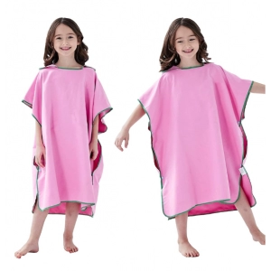 Microfiber Lightweight Super Absorbent Kids Bath Towel Hooded Towel for Kids