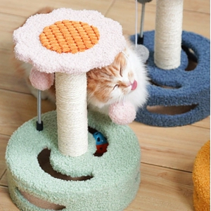 High Quality Wholesale Sisal Playing Relax Sleep Climbing Frame Cat Scratching Post for Sale