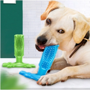 TPR Pet Supply Toothbrush Dog Toothbrush Pet Toy Dog Molar Stick Toy Dog Teethbush