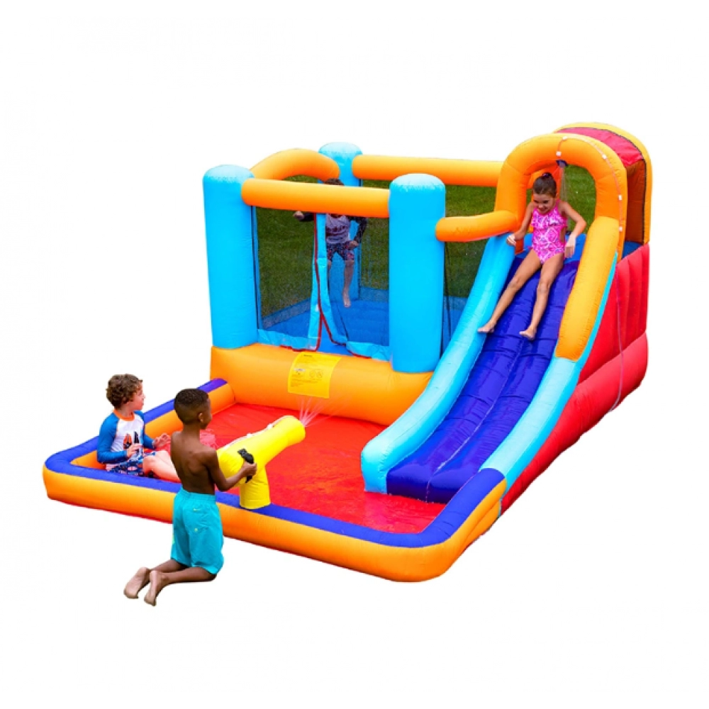 Outdoor Inflatable Water Park Water Slide on The Ground with Swimming Pool for Kids and Adults for Fun by Factory Outdoor Inflatable Water Park Water Slide on The Ground with Swimming Pool for Kids and Adults for Fun by Factory