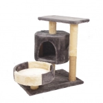 Custom Luxury Moon Cat Climbing Frame Multi-Layer Nest Fun Hammock Cat Scratching Post Integrated Cat Tower