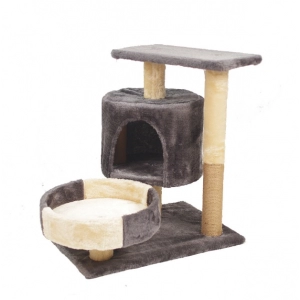 Custom Luxury Moon Cat Climbing Frame Multi-Layer Nest Fun Hammock Cat Scratching Post Integrated Cat Tower