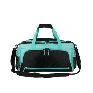 Custom Women Men Athletic Tote Travel Luggage Backpack Hand Gym Sports Duffel Bag with Waterproof Pouch Duffel Bag